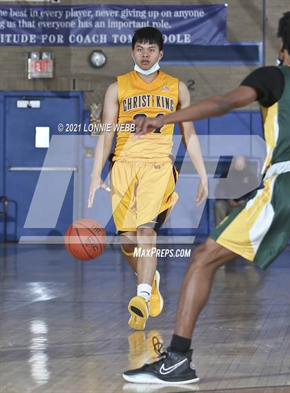 Thumbnail 3 in Christ The King vs Holy Cross (CHSAA Spring Tournament) photogallery.