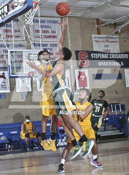 Thumbnail 2 in Christ The King vs Holy Cross (CHSAA Spring Tournament) photogallery.