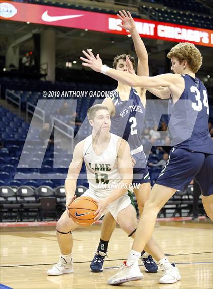 Thumbnail 3 in Lane Tech vs. New Trier (Chicago Elite Classic) photogallery.