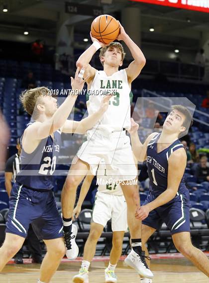 Thumbnail 2 in Lane Tech vs. New Trier (Chicago Elite Classic) photogallery.