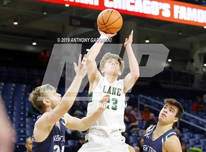 Thumbnail 3 in Lane Tech vs. New Trier (Chicago Elite Classic) photogallery.