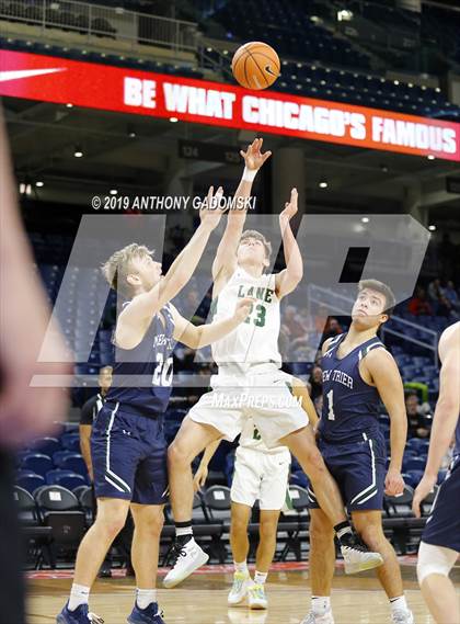 Thumbnail 1 in Lane Tech vs. New Trier (Chicago Elite Classic) photogallery.