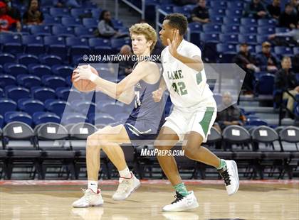 Thumbnail 1 in Lane Tech vs. New Trier (Chicago Elite Classic) photogallery.