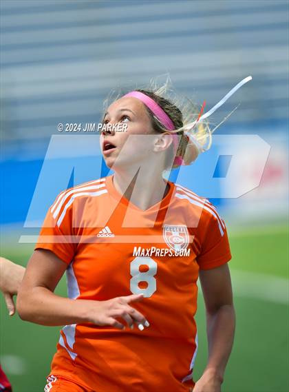 Thumbnail 2 in Celina vs Lumberton (UIL 4A Soccer Semifinal) photogallery.