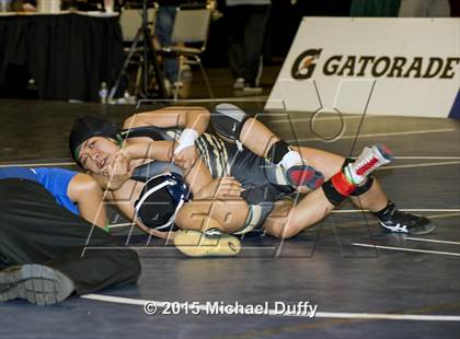 Thumbnail 1 in 2015 California State Girls Wrestling Consolation Round  photogallery.
