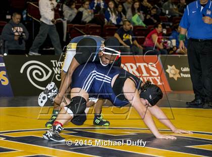 Thumbnail 1 in 2015 California State Girls Wrestling Consolation Round  photogallery.