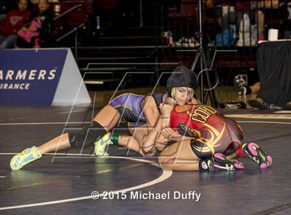 Thumbnail 1 in 2015 California State Girls Wrestling Consolation Round  photogallery.