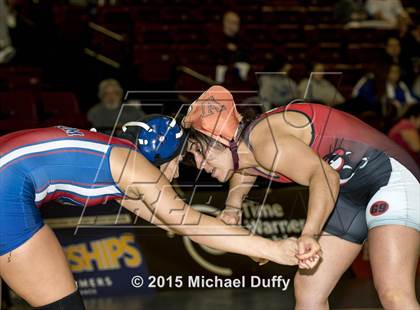 Thumbnail 3 in 2015 California State Girls Wrestling Consolation Round  photogallery.