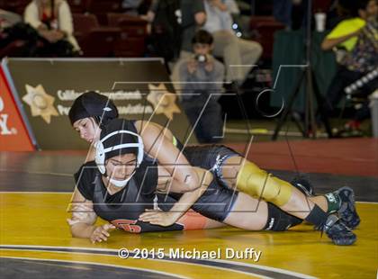 Thumbnail 3 in 2015 California State Girls Wrestling Consolation Round  photogallery.