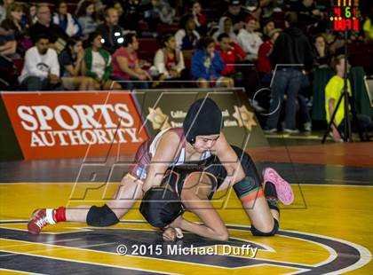 Thumbnail 2 in 2015 California State Girls Wrestling Consolation Round  photogallery.