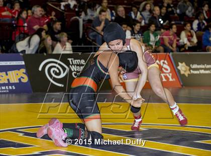 Thumbnail 3 in 2015 California State Girls Wrestling Consolation Round  photogallery.