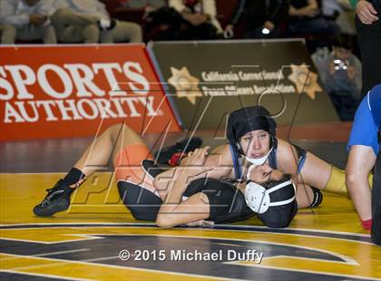 Thumbnail 1 in 2015 California State Girls Wrestling Consolation Round  photogallery.
