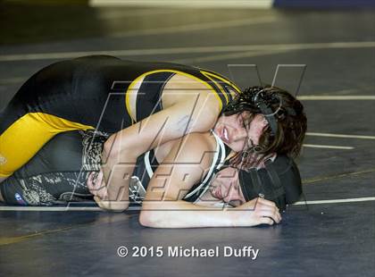 Thumbnail 2 in 2015 California State Girls Wrestling Consolation Round  photogallery.