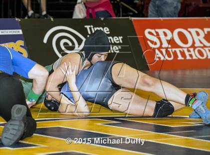 Thumbnail 2 in 2015 California State Girls Wrestling Consolation Round  photogallery.