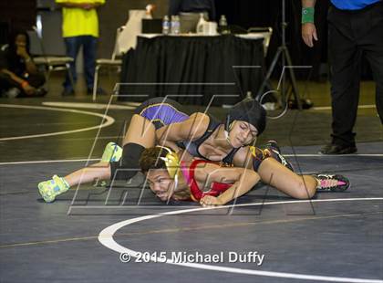 Thumbnail 3 in 2015 California State Girls Wrestling Consolation Round  photogallery.
