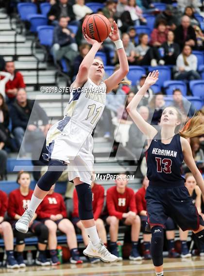 Thumbnail 1 in Westlake vs. Herriman (UHSAA 6A 1st Round) photogallery.
