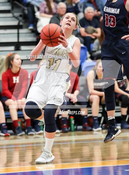Thumbnail 3 in Westlake vs. Herriman (UHSAA 6A 1st Round) photogallery.