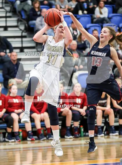 Thumbnail 2 in Westlake vs. Herriman (UHSAA 6A 1st Round) photogallery.