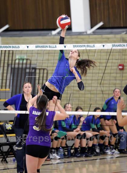 Thumbnail 1 in Bradshaw Christian @ Branson (CIF State NorCal D5 Semifinal) photogallery.