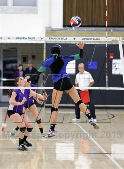 Thumbnail 3 in Bradshaw Christian @ Branson (CIF State NorCal D5 Semifinal) photogallery.