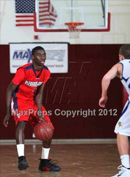 Thumbnail 1 in Pleasant Grove, CA vs. Pleasant Grove, UT (MaxPreps Holiday Classic) photogallery.