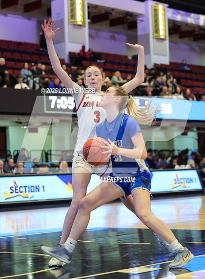 Thumbnail 2 in Yonkers Montessori Academy vs. Dobbs Ferry (NYSPHSAA Section 1 Class B Final) photogallery.