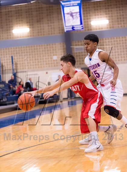 Thumbnail 1 in Taft @ Jefferson (SAISD Invitational) photogallery.