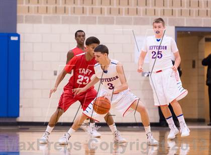 Thumbnail 3 in Taft @ Jefferson (SAISD Invitational) photogallery.