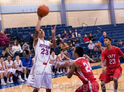 Thumbnail 2 in Taft @ Jefferson (SAISD Invitational) photogallery.