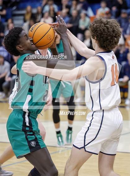 Thumbnail 3 in Payson @ Mountain Crest (UHSAA 4A First Round) photogallery.