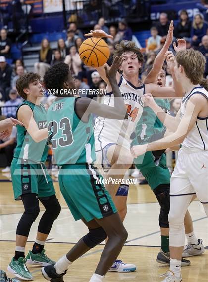 Thumbnail 2 in Payson @ Mountain Crest (UHSAA 4A First Round) photogallery.