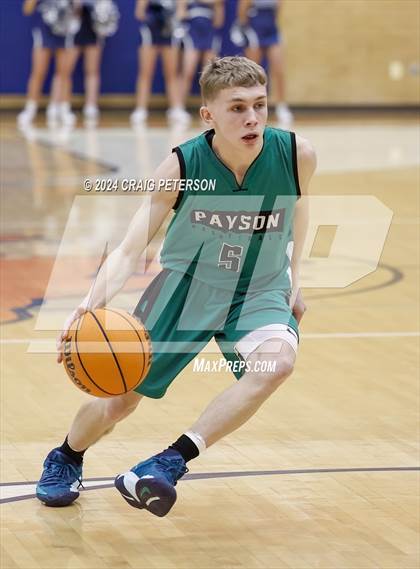 Thumbnail 3 in Payson @ Mountain Crest (UHSAA 4A First Round) photogallery.