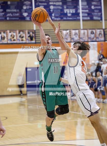 Thumbnail 1 in Payson @ Mountain Crest (UHSAA 4A First Round) photogallery.