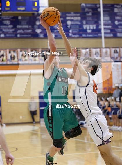 Thumbnail 2 in Payson @ Mountain Crest (UHSAA 4A First Round) photogallery.