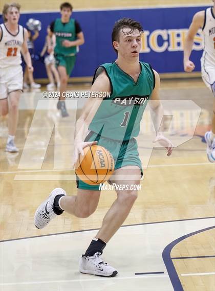 Thumbnail 2 in Payson @ Mountain Crest (UHSAA 4A First Round) photogallery.