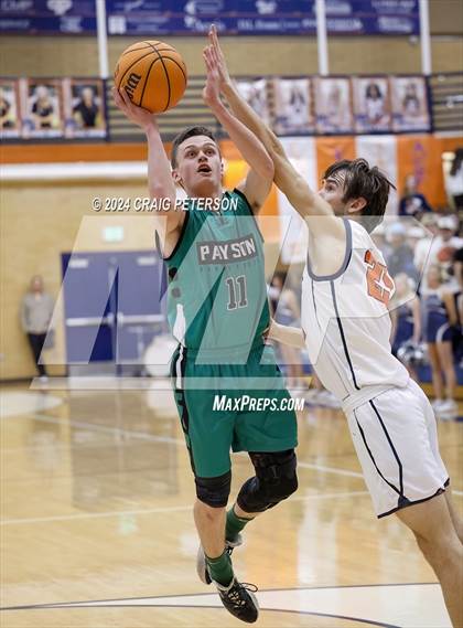 Thumbnail 3 in Payson @ Mountain Crest (UHSAA 4A First Round) photogallery.