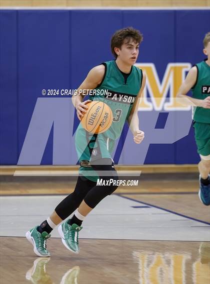 Thumbnail 2 in Payson @ Mountain Crest (UHSAA 4A First Round) photogallery.