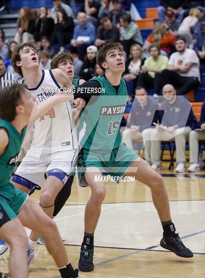 Thumbnail 2 in Payson @ Mountain Crest (UHSAA 4A First Round) photogallery.