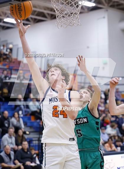Thumbnail 3 in Payson @ Mountain Crest (UHSAA 4A First Round) photogallery.