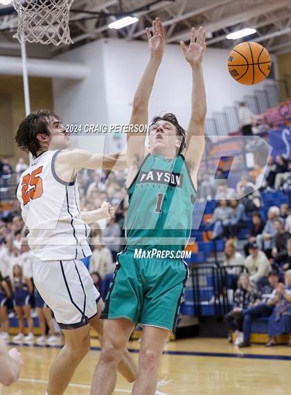 Thumbnail 2 in Payson @ Mountain Crest (UHSAA 4A First Round) photogallery.