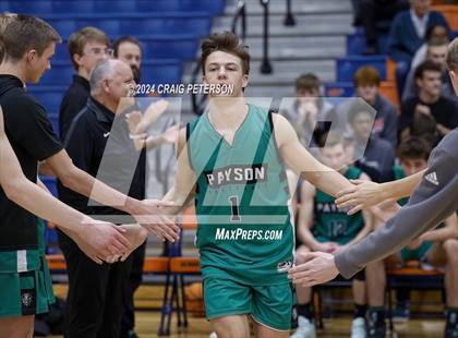 Thumbnail 2 in Payson @ Mountain Crest (UHSAA 4A First Round) photogallery.