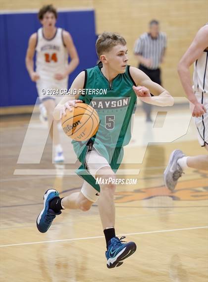 Thumbnail 3 in Payson @ Mountain Crest (UHSAA 4A First Round) photogallery.