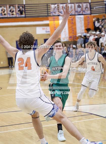 Thumbnail 1 in Payson @ Mountain Crest (UHSAA 4A First Round) photogallery.