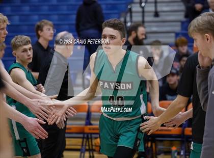 Thumbnail 3 in Payson @ Mountain Crest (UHSAA 4A First Round) photogallery.