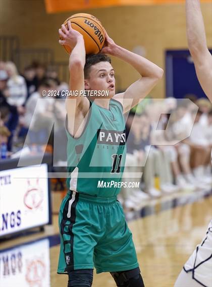 Thumbnail 3 in Payson @ Mountain Crest (UHSAA 4A First Round) photogallery.
