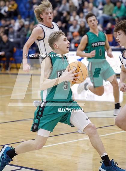 Thumbnail 1 in Payson @ Mountain Crest (UHSAA 4A First Round) photogallery.