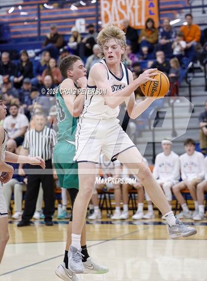 Thumbnail 3 in Payson @ Mountain Crest (UHSAA 4A First Round) photogallery.