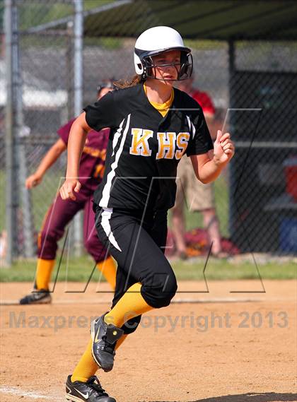 Thumbnail 1 in Elk County Catholic vs. Keystone (PIAA District IX Class A Final) photogallery.