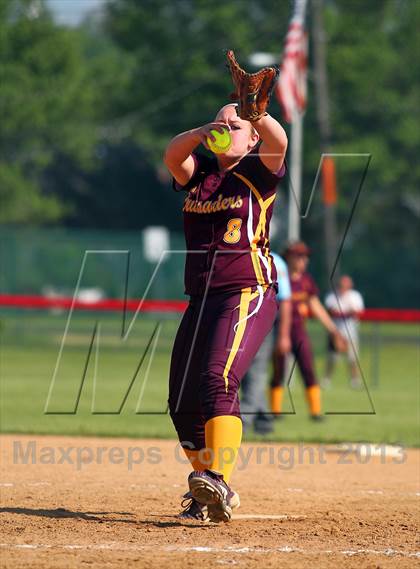 Thumbnail 2 in Elk County Catholic vs. Keystone (PIAA District IX Class A Final) photogallery.