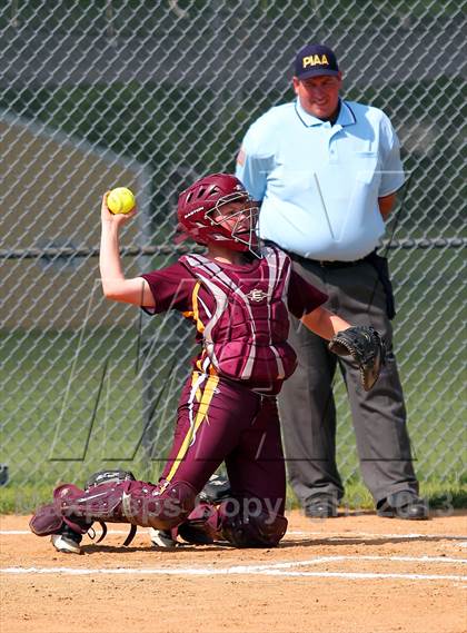 Thumbnail 3 in Elk County Catholic vs. Keystone (PIAA District IX Class A Final) photogallery.